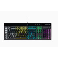Produktbild för CORSAIR Gaming K55 RGB PRO - tangentbord - Nordisk - svart Inmatningsenhet