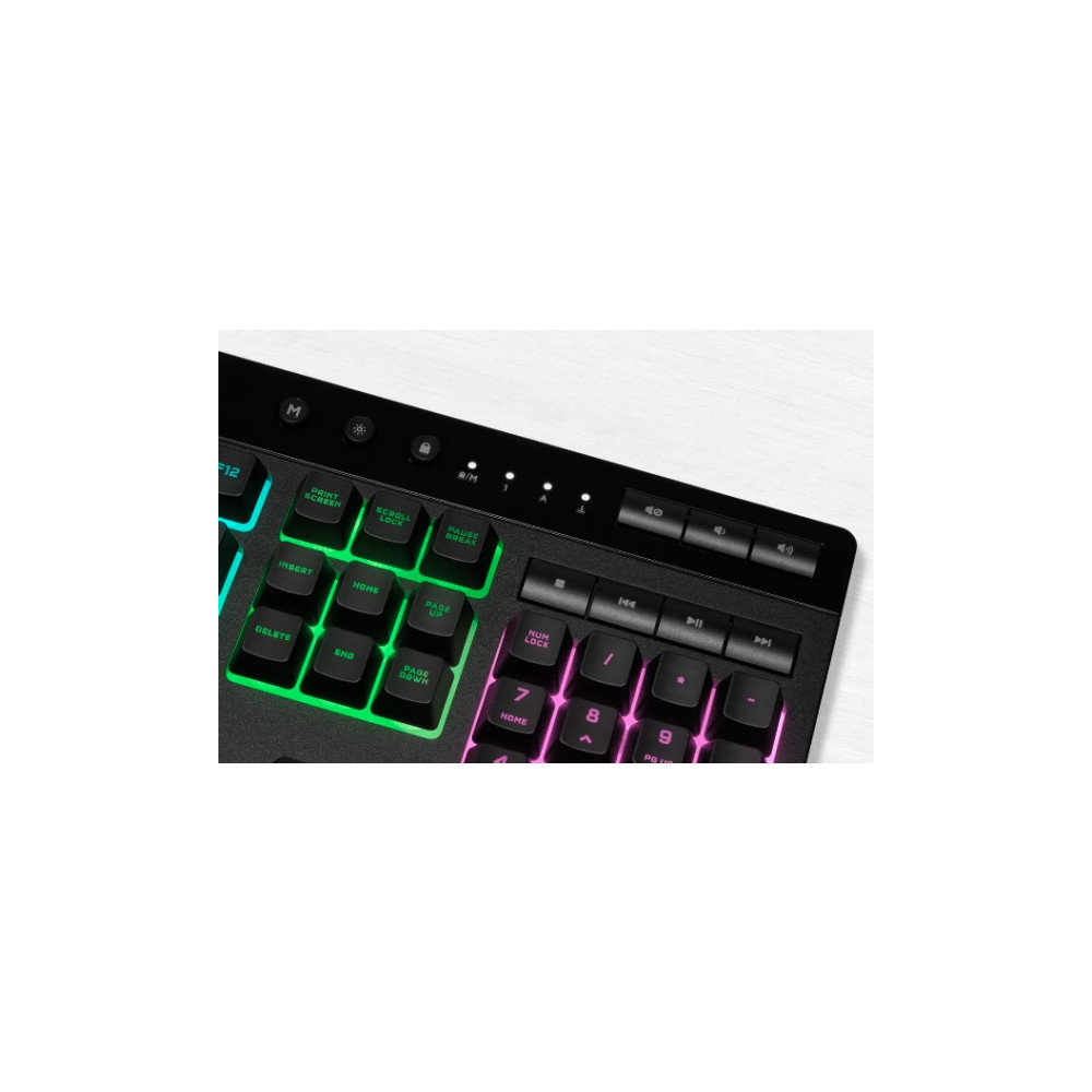 Produktbild för CORSAIR Gaming K55 RGB PRO - tangentbord - Nordisk - svart Inmatningsenhet
