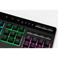Produktbild för CORSAIR Gaming K55 RGB PRO - tangentbord - Nordisk - svart Inmatningsenhet