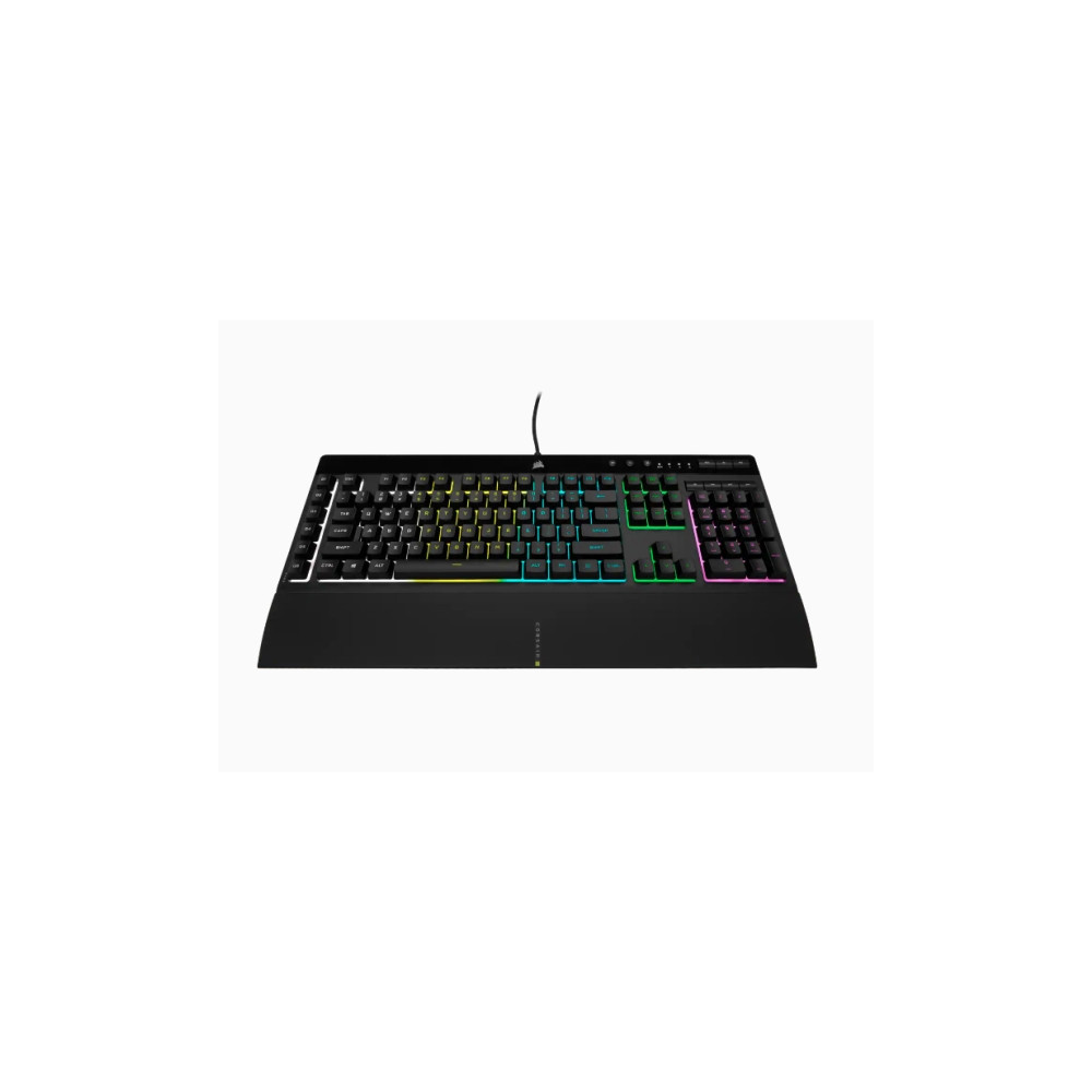 Produktbild för CORSAIR Gaming K55 RGB PRO - tangentbord - Nordisk - svart Inmatningsenhet