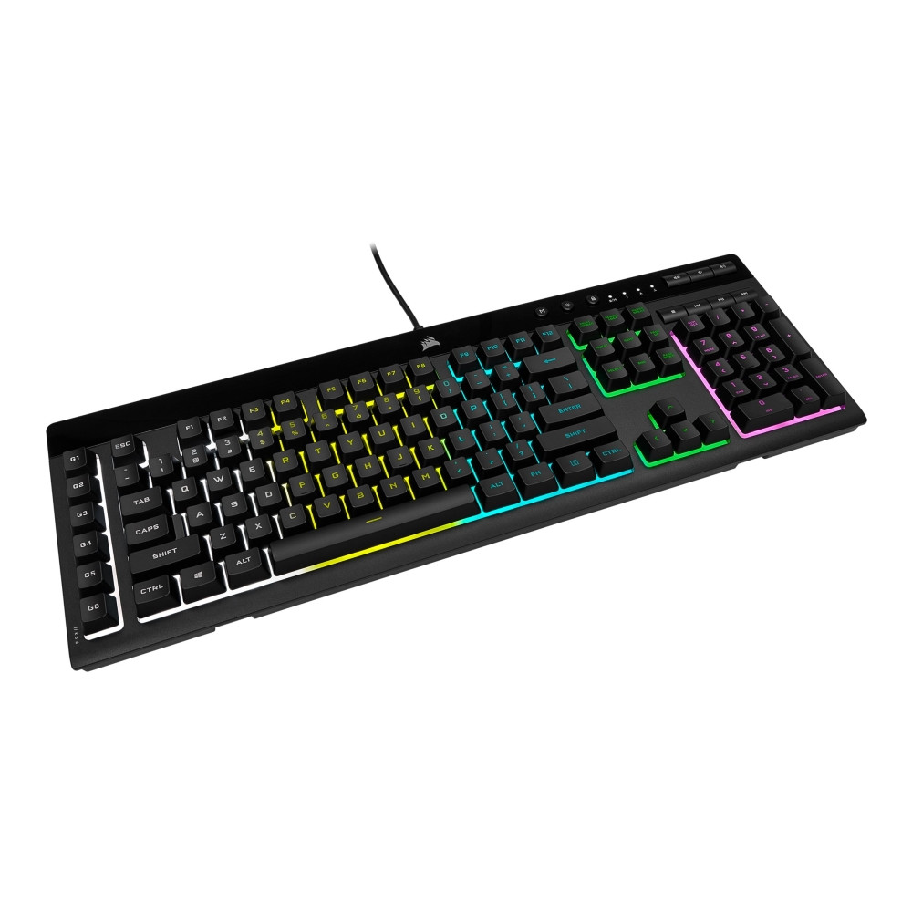 Produktbild för CORSAIR Gaming K55 RGB PRO - tangentbord - Nordisk - svart Inmatningsenhet