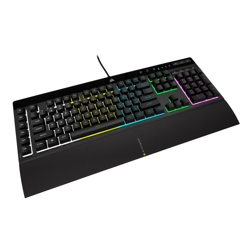 Produktbild för CORSAIR Gaming K55 RGB PRO - tangentbord - Nordisk - svart Inmatningsenhet