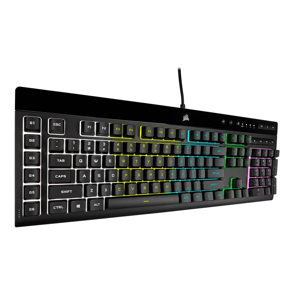 Produktbild för CORSAIR Gaming K55 RGB PRO - tangentbord - Nordisk - svart Inmatningsenhet