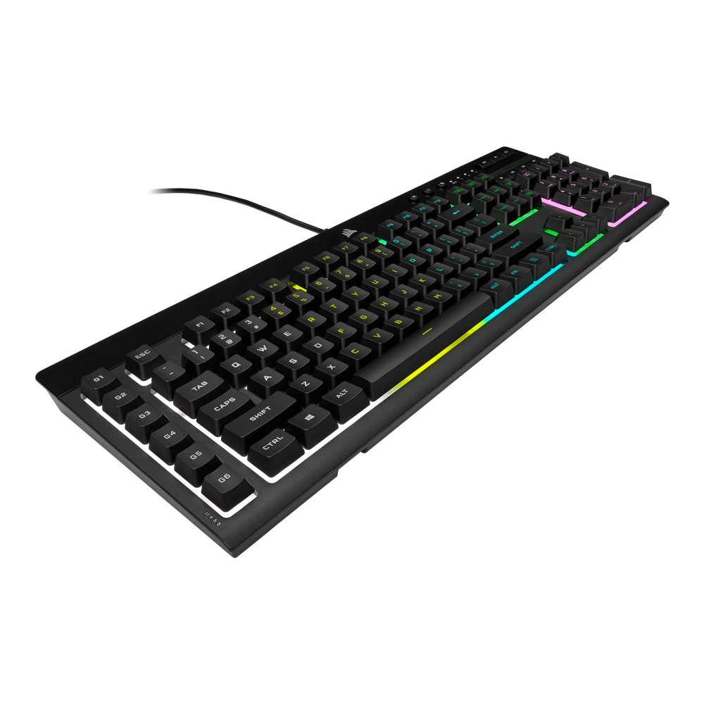 Produktbild för CORSAIR Gaming K55 RGB PRO - tangentbord - Nordisk - svart Inmatningsenhet