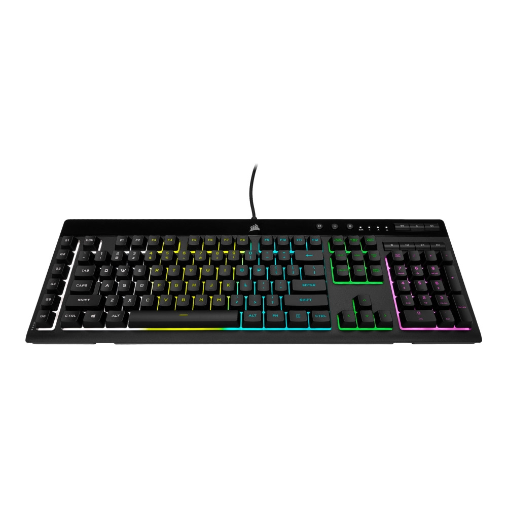 Produktbild för CORSAIR Gaming K55 RGB PRO - tangentbord - Nordisk - svart Inmatningsenhet