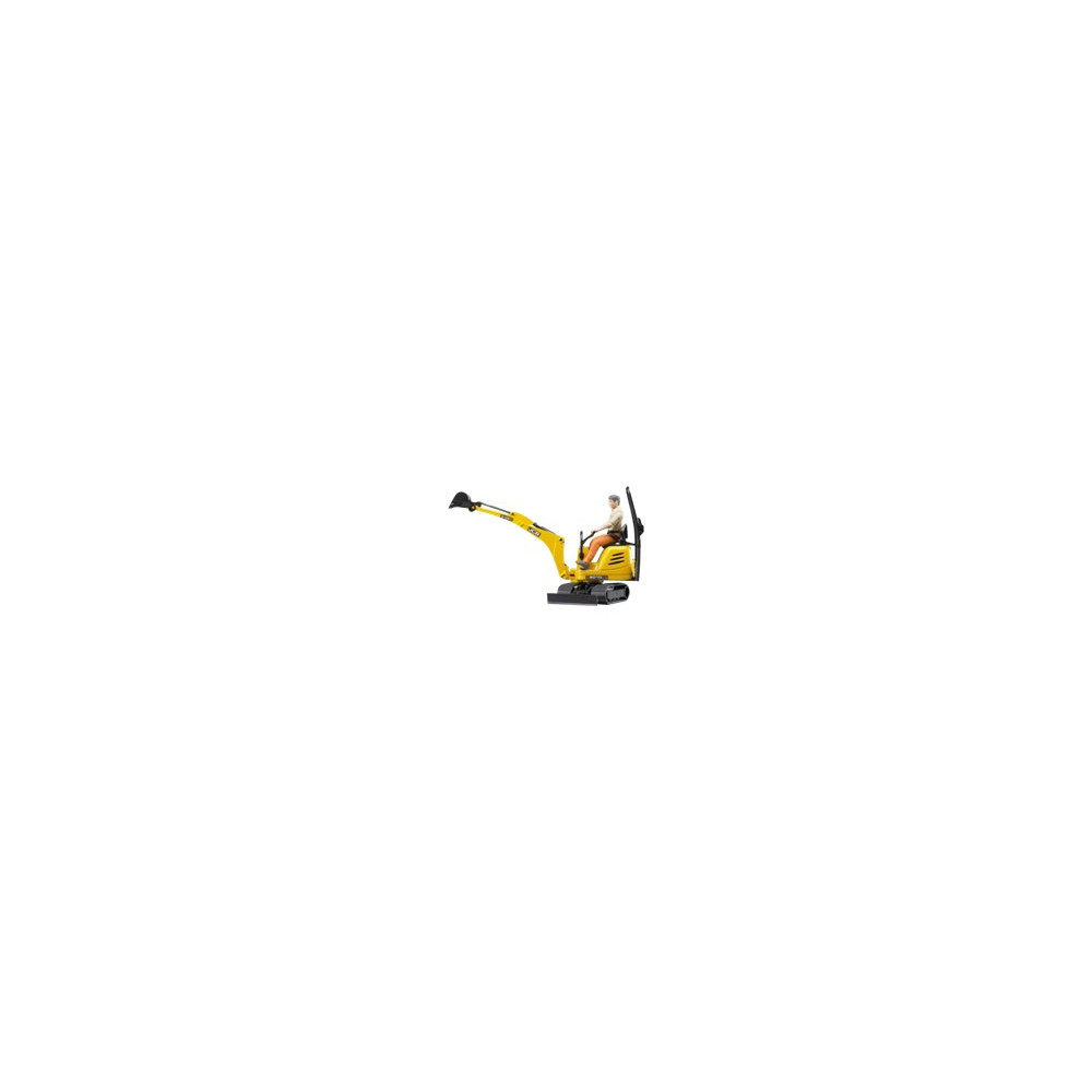 Produktbild för BRUDER bworld - JCB Micro Grävare 8010 CTS och Man