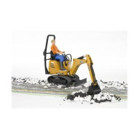 Produktbild för BRUDER bworld - JCB Micro Grävare 8010 CTS och Man