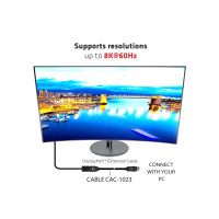 Produktbild för Club 3D - DisplayPort-förlängningskabel - DisplayPort till DisplayPort - 3 m
