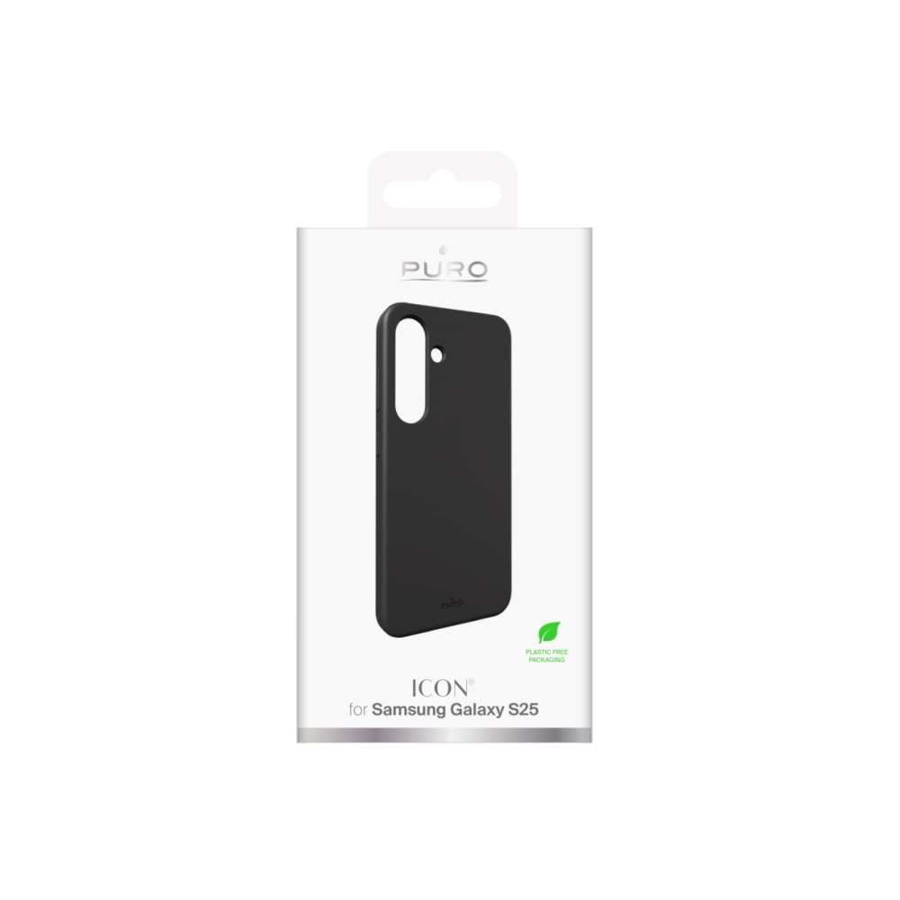 Produktbild för PURO ICON, Omslag, Samsung, Galaxy S25, 15,8 cm (6.2"), Svar...