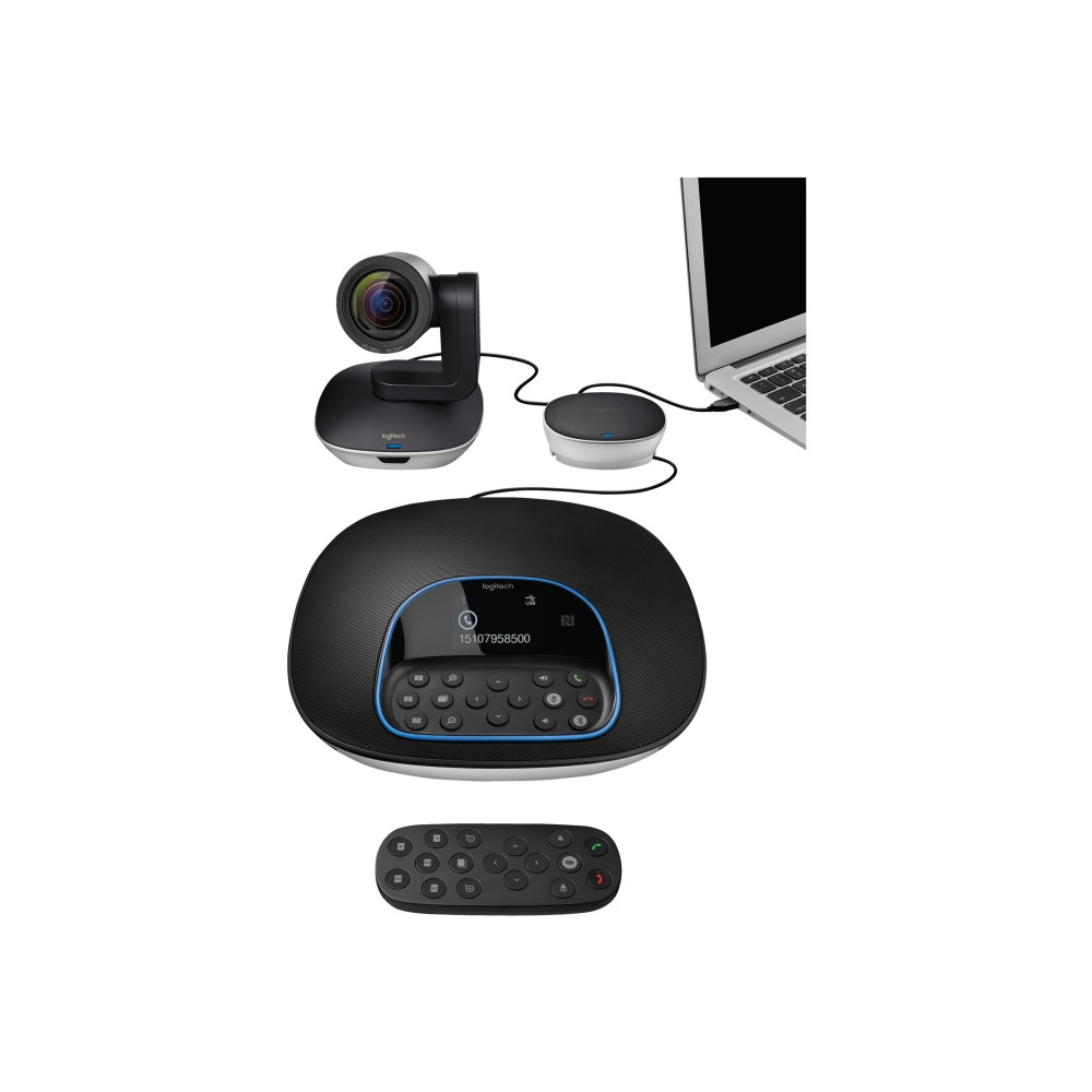 Produktbild för Logitech GROUP - paket för videokonferens - power adapter included