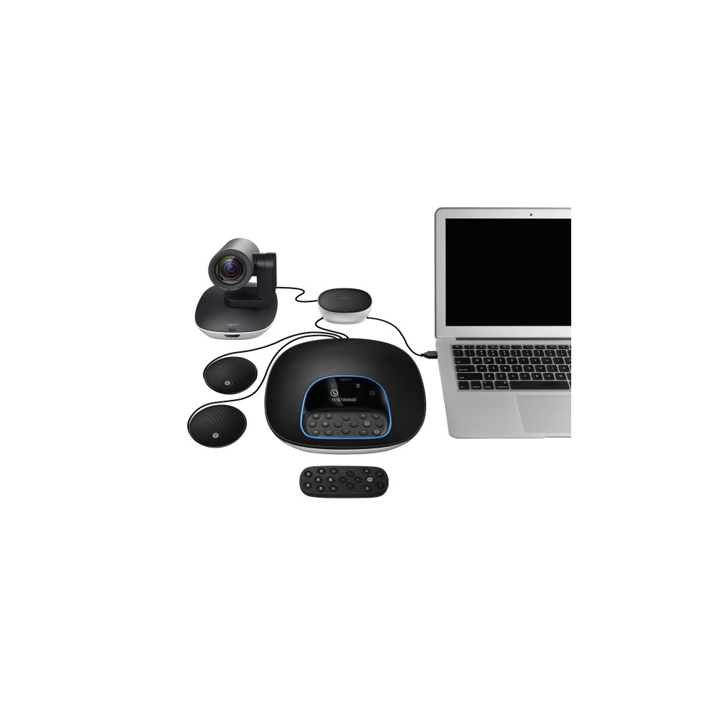 Produktbild för Logitech GROUP - paket för videokonferens - power adapter included