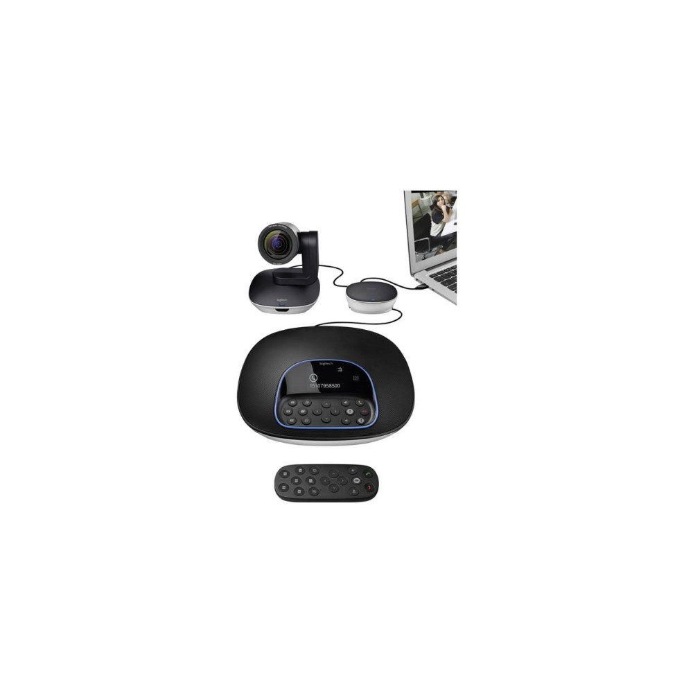 Produktbild för Logitech GROUP - paket för videokonferens - power adapter included
