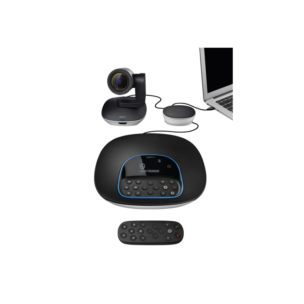 Produktbild för Logitech GROUP - paket för videokonferens - power adapter included
