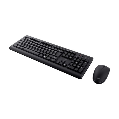 Trust Computer Products Trust Primo - sats med tangentbord och mus - 100% full size - QWERTY - Nordisk - svart Inmatningsenhet