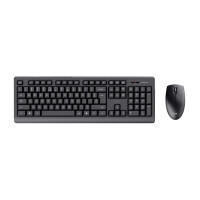 Produktbild för Trust Primo - sats med tangentbord och mus - 100% full size - QWERTY - Nordisk - svart Inmatningsenhet