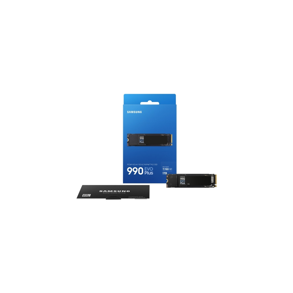 Produktbild för Samsung 990 EVO Plus MZ-V9S1T0 - SSD - 1 TB - PCIe 5.0 x2 (NVMe)