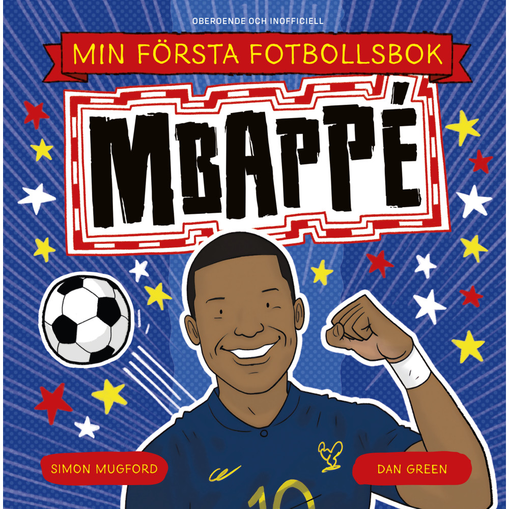 Produktbild för Min första fotbollsbok. Mbappé (inbunden)