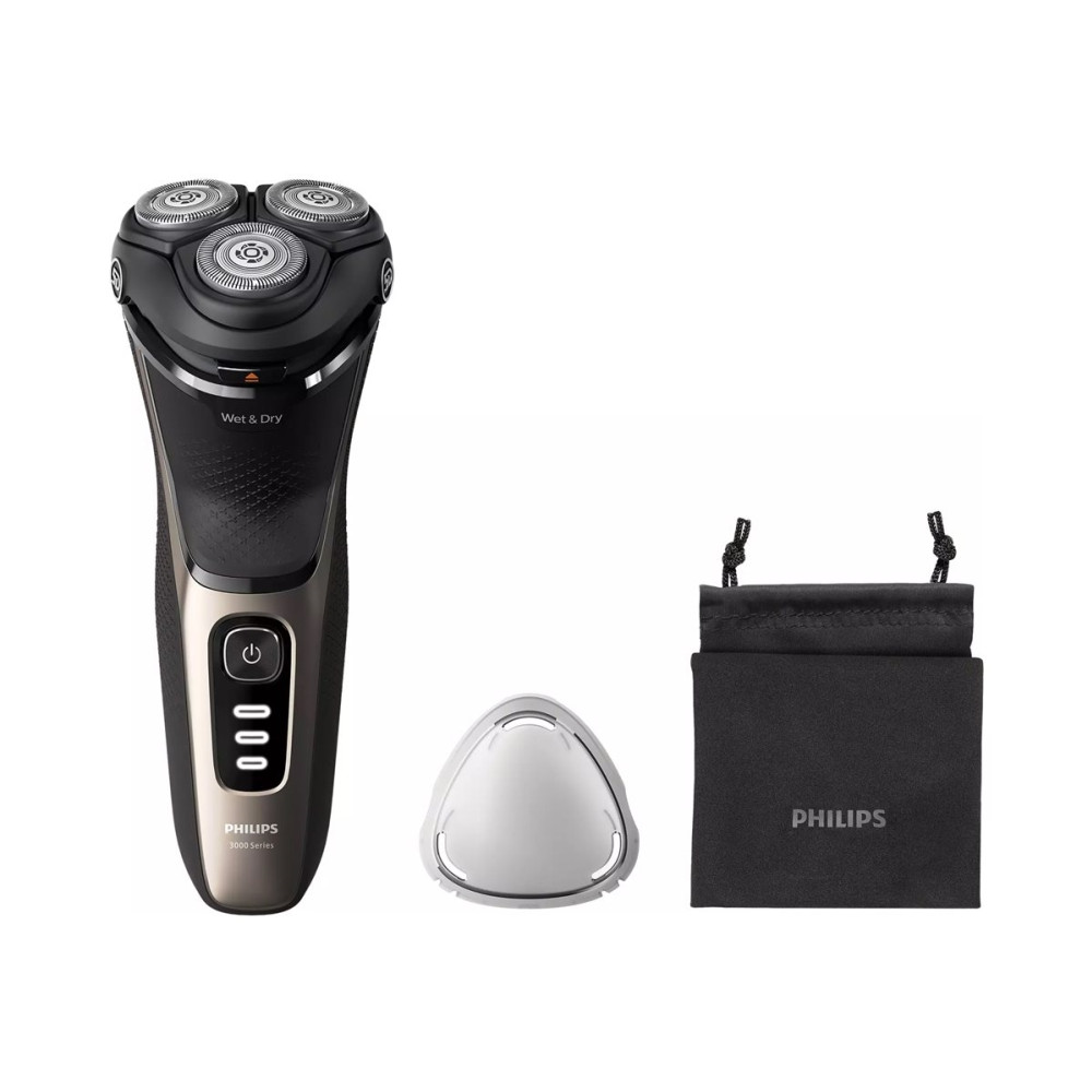 Produktbild för Philips 3000 Series S3242 - rakapparat - ash gold