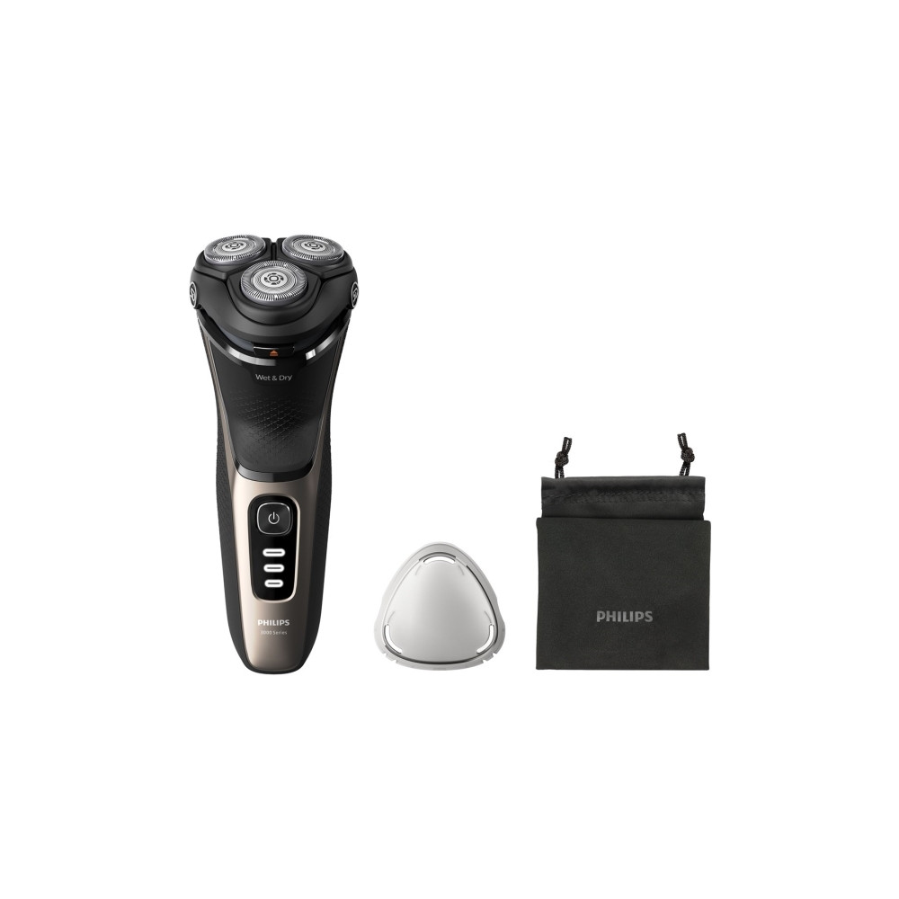 Produktbild för Philips 3000 Series S3242 - rakapparat - ash gold