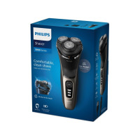 Produktbild för Philips 3000 Series S3242 - rakapparat - ash gold