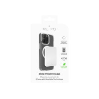 Produktbild för PURO PUFCBB40P2MAGWHI, 4200 mAh, Litiumpolymer (LiPo), Trådl...
