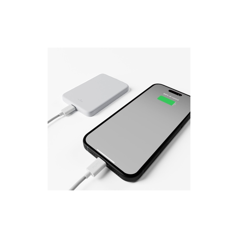Produktbild för PURO PUFCBB40P2MAGWHI, 4200 mAh, Litiumpolymer (LiPo), Trådl...