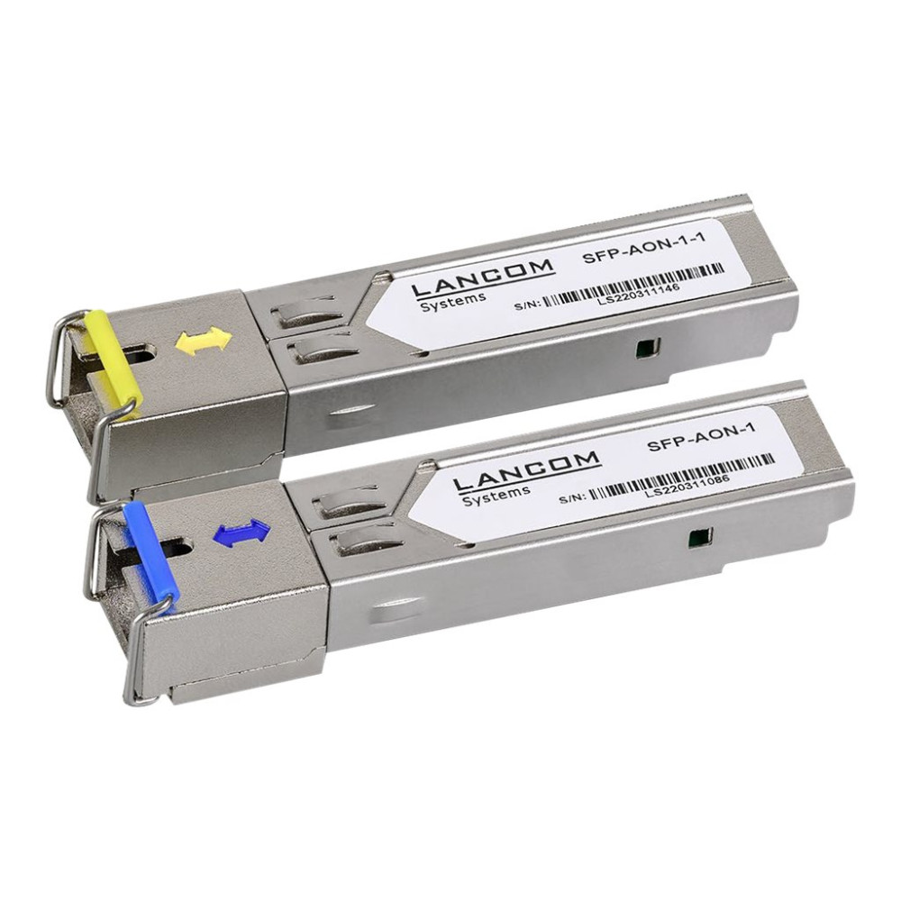 Produktbild för LANCOM SFP-BiDi1550-SC1 - SFP-sändar/mottagarmodul (mini-GBIC) - 1GbE