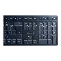 Produktbild för CHERRY KW 9100 SLIM - tangentbord - schweizisk - svart, silver Inmatningsenhet