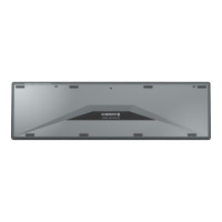 Produktbild för CHERRY KW 9100 SLIM - tangentbord - schweizisk - svart, silver Inmatningsenhet