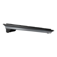Produktbild för CHERRY KW 9100 SLIM - tangentbord - schweizisk - svart, silver Inmatningsenhet