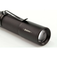 Produktbild för Ansmann 1600-0159, handfackla, svart, aluminium, LED, 1 lamp...