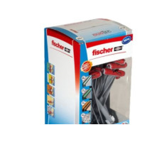 Produktbild för Fischer DUOTEC 10, Väggplugg, Betong, Grå, 50 mm, 1 cm, 4,5...