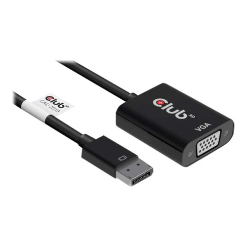 Club-3d Club 3D - videokort - DisplayPort till HD-15 (VGA) - 22.86 m