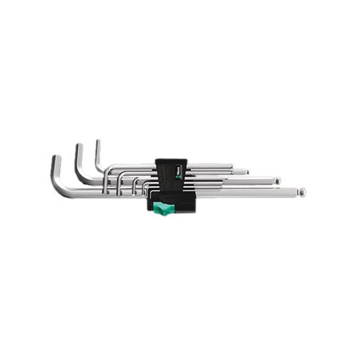 Wera Wera 950/9 Hex-Plus 1 - L-nyckelsats - 9 delar