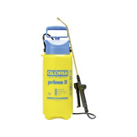 Produktbild för GLORIA Prima 5, Handträdgårdspruta, 7 l, 5 l, Blå, Gul, Plas...