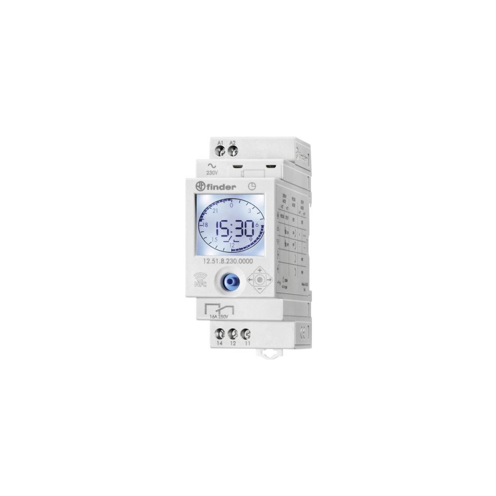 Produktbild för Finder 12 Series 12.51 - tidur - NFC