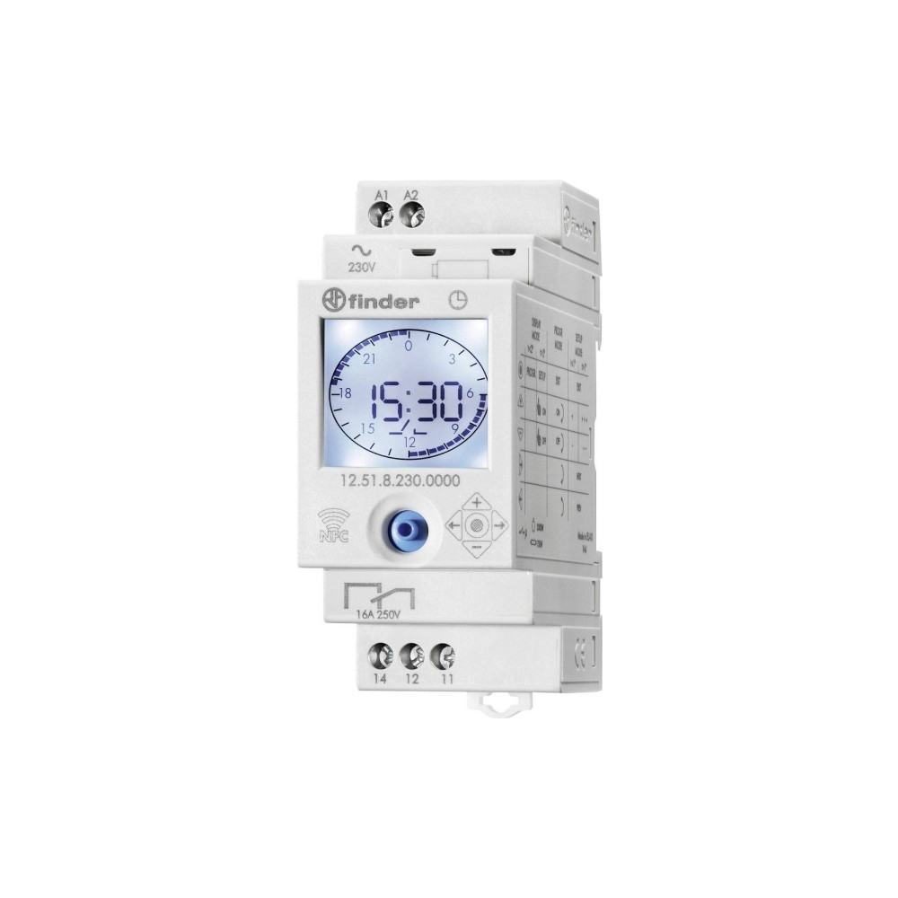 Produktbild för Finder 12 Series 12.51 - tidur - NFC
