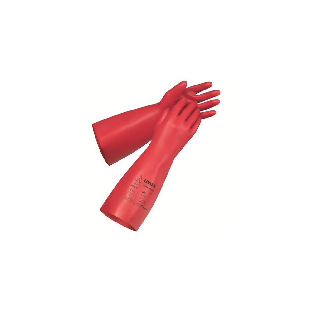 Produktbild för Uvex power protect V1000, Isolerade handskar, Röd, Vuxen, Vu...