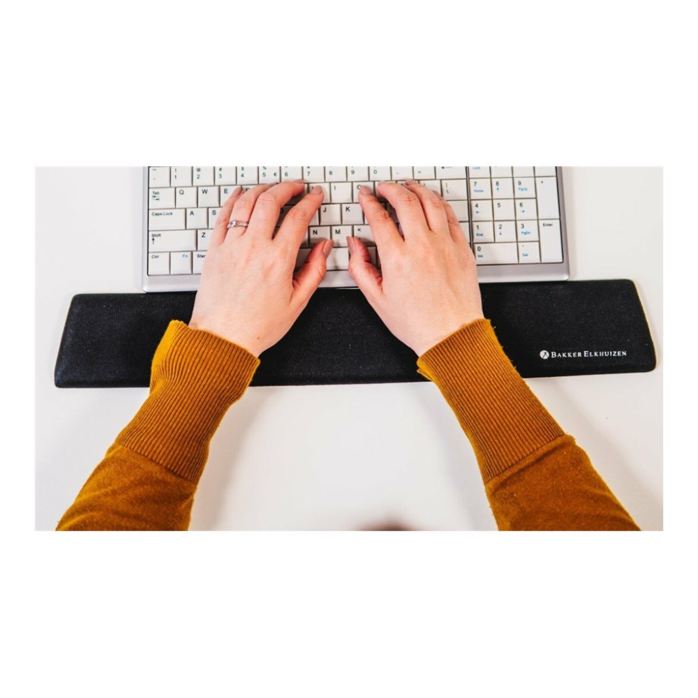 Produktbild för BakkerElkhuizen Trapezium Wrist Rest Standard - handledsstöd till tangentbord
