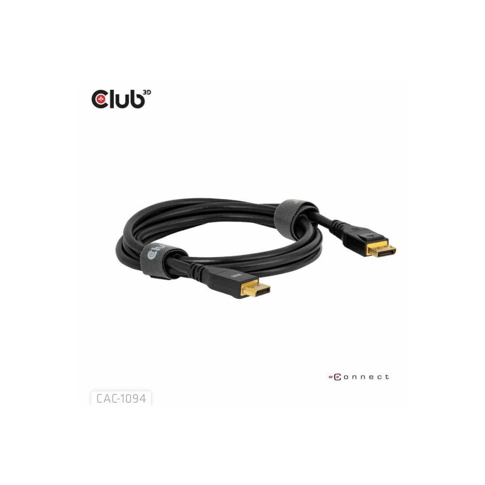 Produktbild för Club 3D - DisplayPort-kabel - DisplayPort till DisplayPort - 2 m