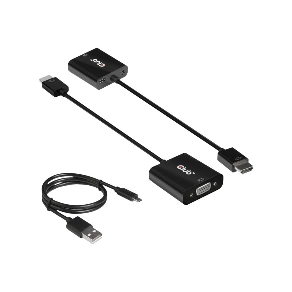 Produktbild för Club 3D CAC-1302 - videokort - HDMI / VGA