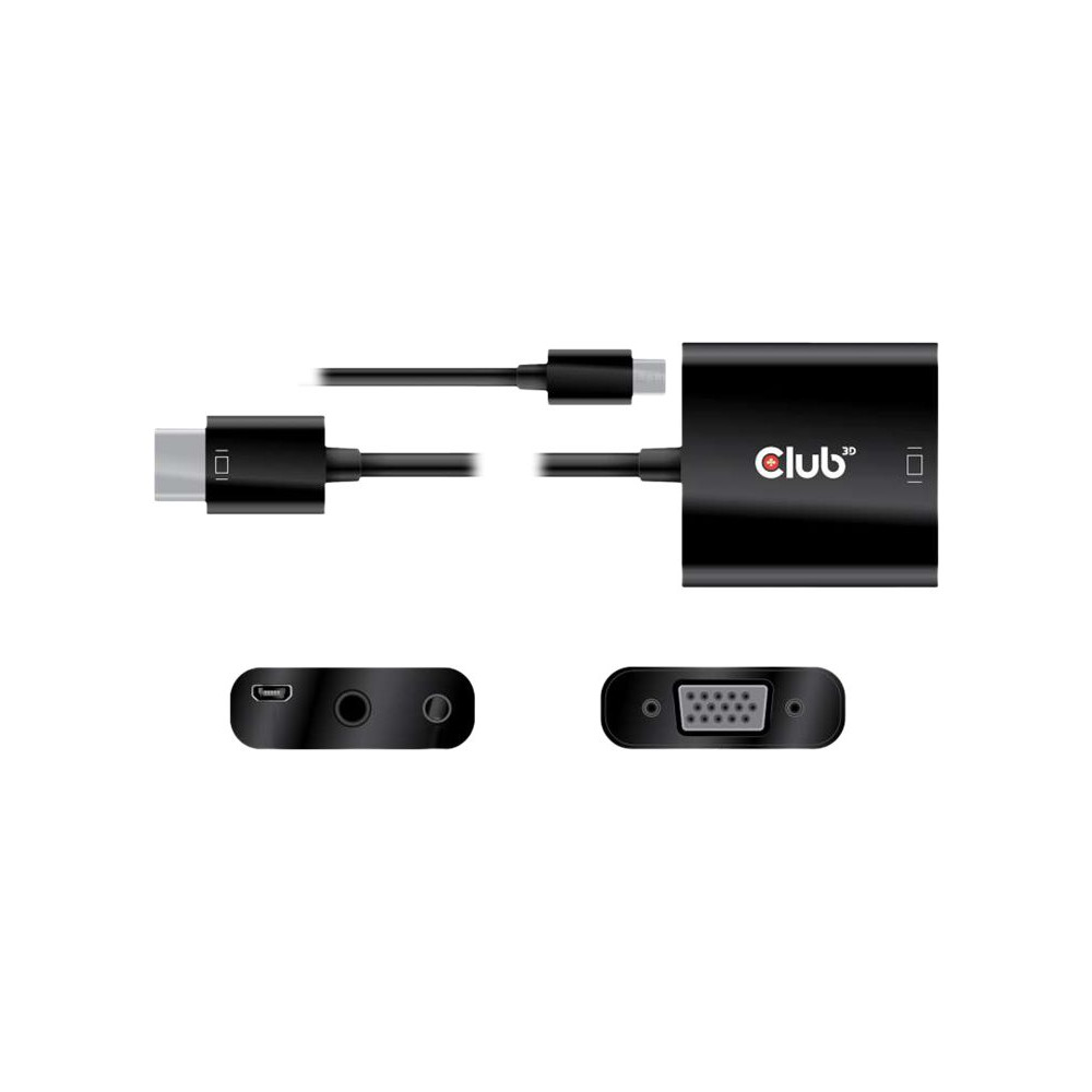 Produktbild för Club 3D CAC-1302 - videokort - HDMI / VGA