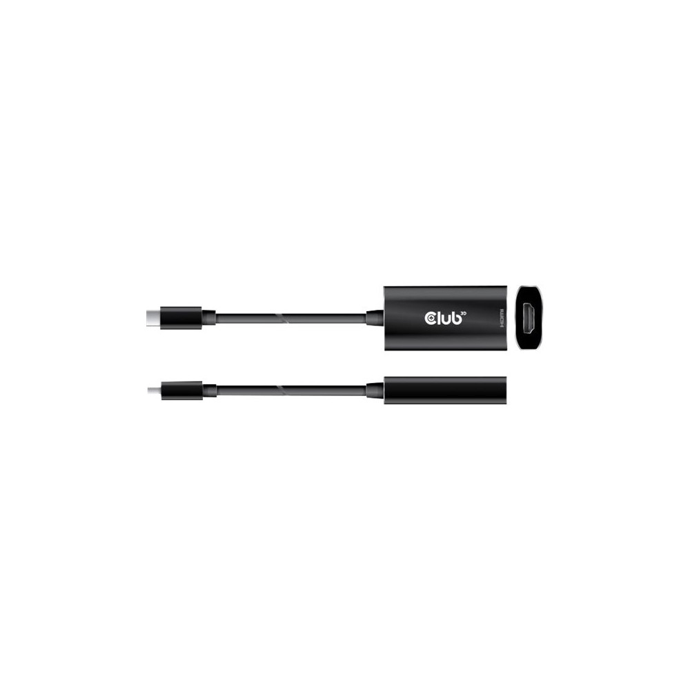 Produktbild för Club 3D CAC-1186 - adapterkabel - Mini DisplayPort / HDMI - 15 cm