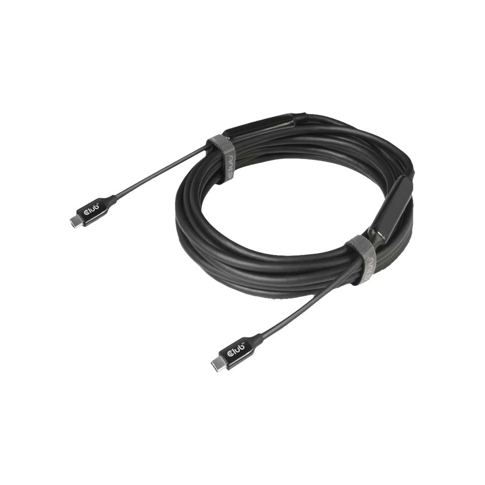 Produktbild för Club 3D CAC-1535 - USB typ C-kabel - 24 pin USB-C till 24 pin USB-C - 5 m