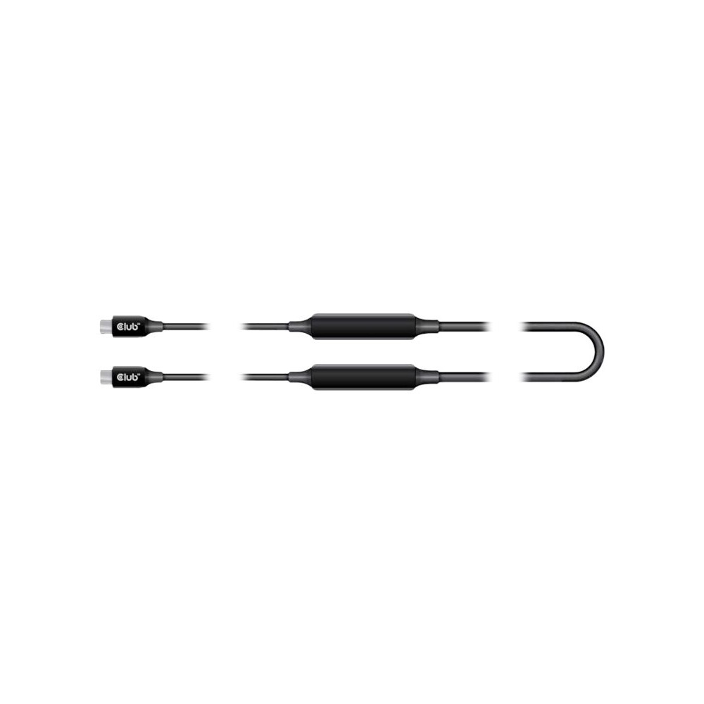 Produktbild för Club 3D CAC-1535 - USB typ C-kabel - 24 pin USB-C till 24 pin USB-C - 5 m