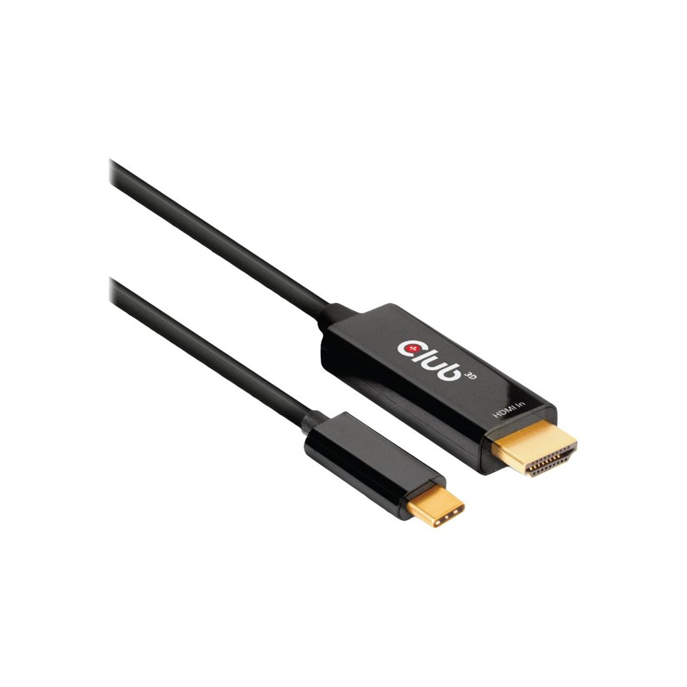 Produktbild för Club 3D adapterkabel - DisplayPort / HDMI - 1.8 m