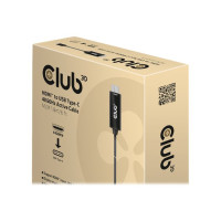 Produktbild för Club 3D adapterkabel - DisplayPort / HDMI - 1.8 m