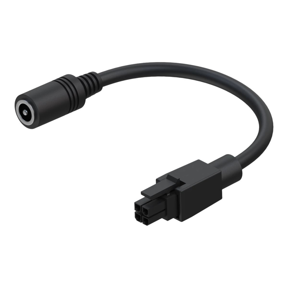 Produktbild för Teltonika - strömadapter - DC-jack 5,5 x 2,1 mm till 4-polig kontakt (3 mm tonhöjd) - 10 cm