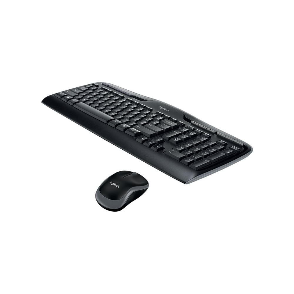 Produktbild för Logitech Wireless Combo MK330 - sats med tangentbord och mus - tysk Inmatningsenhet