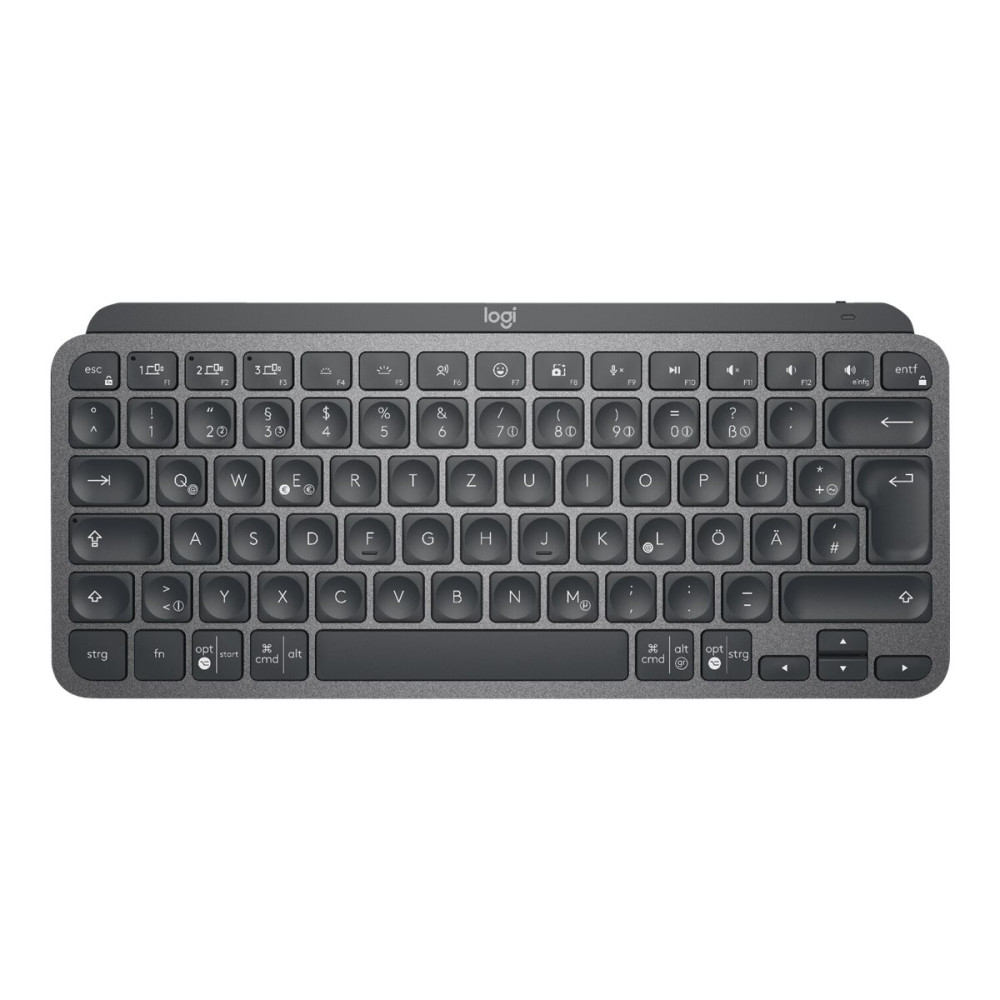 Produktbild för Logitech MX Keys Mini - tangentbord - QWERTZ - tysk - grafit Inmatningsenhet